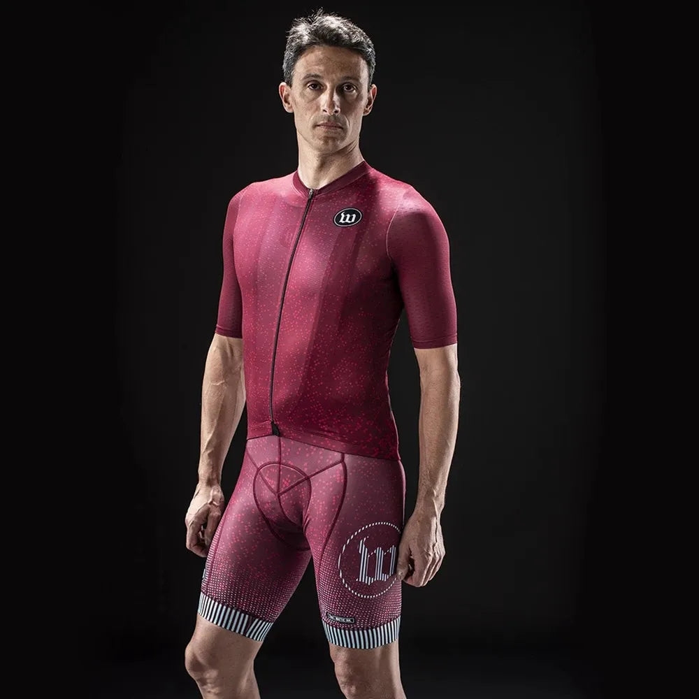 Wattie Ink Cycling Suit Men Bike Jersey Set Classic Road Bicycle Uniform Ciclismo Short Sleeve Mtb Team Racing Bike Clothes Set