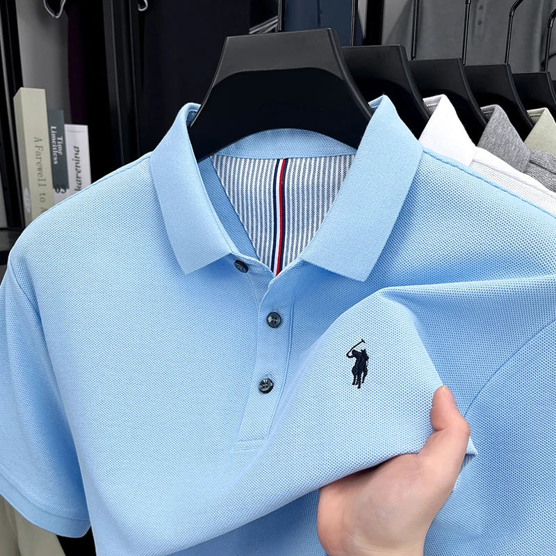 100% pure cotton short sleeved men&