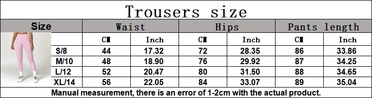 Women Leggings For Fitness High Waist Long Pants Gym Yoga Pants Women Hip Workout Push Up Scrunch Butt Tights Women Clothing