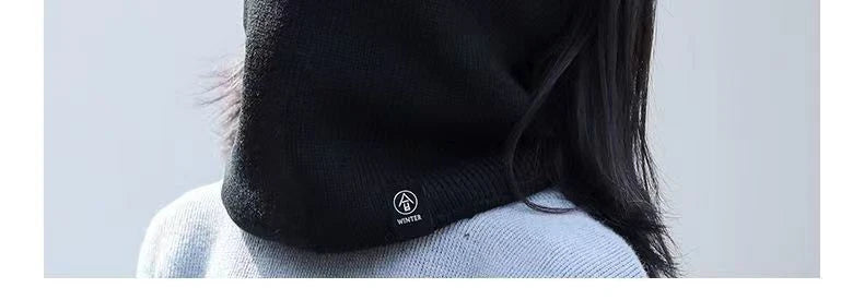 Knitted Neck Warmer Sports Scarf Fashion Soft Women Men Face Cover Winter Skating Running Hiking Scarves Thick Cold-proof Collar