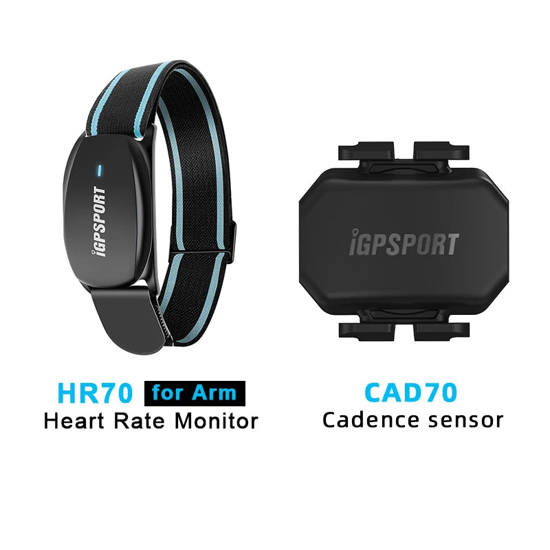 IGPSPORT SPD70 CAD70 Speed Sensor Dual Mode Support Bike Cadence HR40 HR70 Heart Rate Monitor For BSC100S BSC200 BSC300 Garmin
