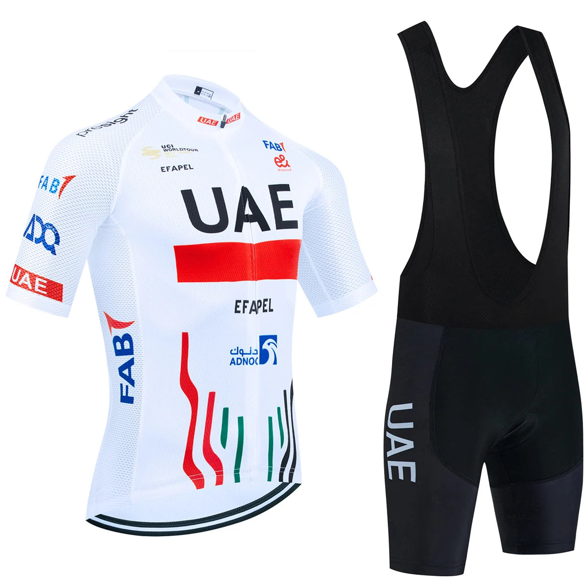 New Black UAE Cycling Maillot Jersey Shorts Men Women Ropa Ciclismo MTB Road Bicycle Jersey Riding Bike T-shirt Pants Clothing