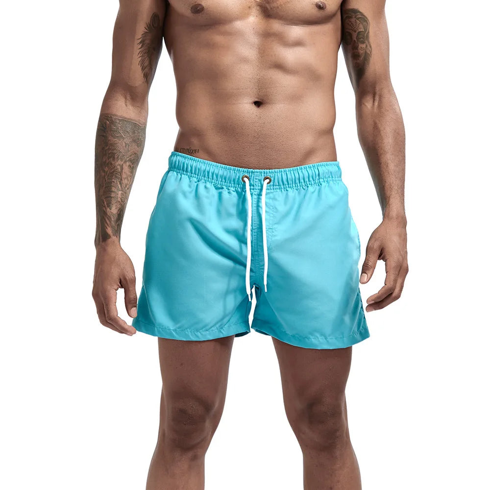 Swimsuits Man 2025 Summer Beach Shorts Mesh Lined Swimwear Board Shorts Male Men&