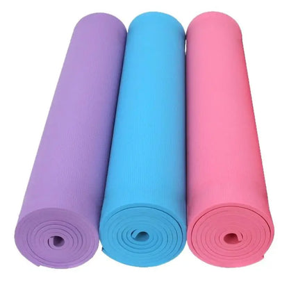 1PC 3MM Thick Sports Fitness Mat for Exercise, Anti-slip EVA Foam Yoga Mat for Pilates and Gymnastics