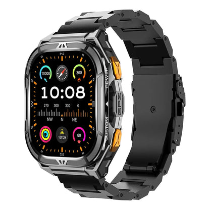 Cubot GT 3 Smart Watch, 5ATM Waterproof, 1.96-inch AMOLED, Blood Oxygen, Fitness Tracker Heart Rate GPS Sport Smartwatch for Men