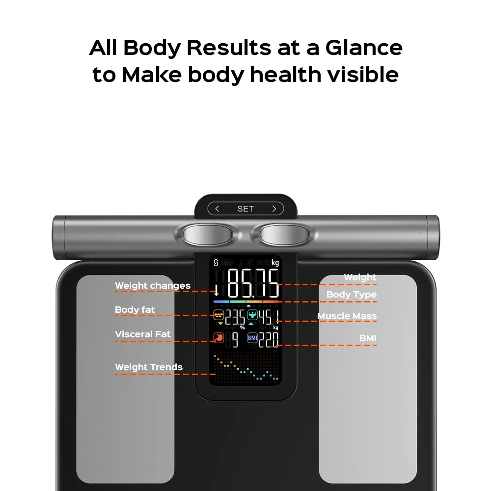 Body Weight Scale 2025 New Smart Body Bioimpedance Balance Body Composition Scale Support Offline Measurement and Pregnant Mode