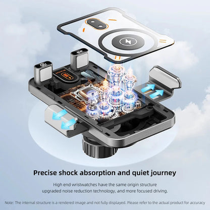 Car Accessories Phone Holder  Wireless Charger Gravity Sensing Auto Grip Universal Bracket For Opel Astra Insignia Vivaro Corsa