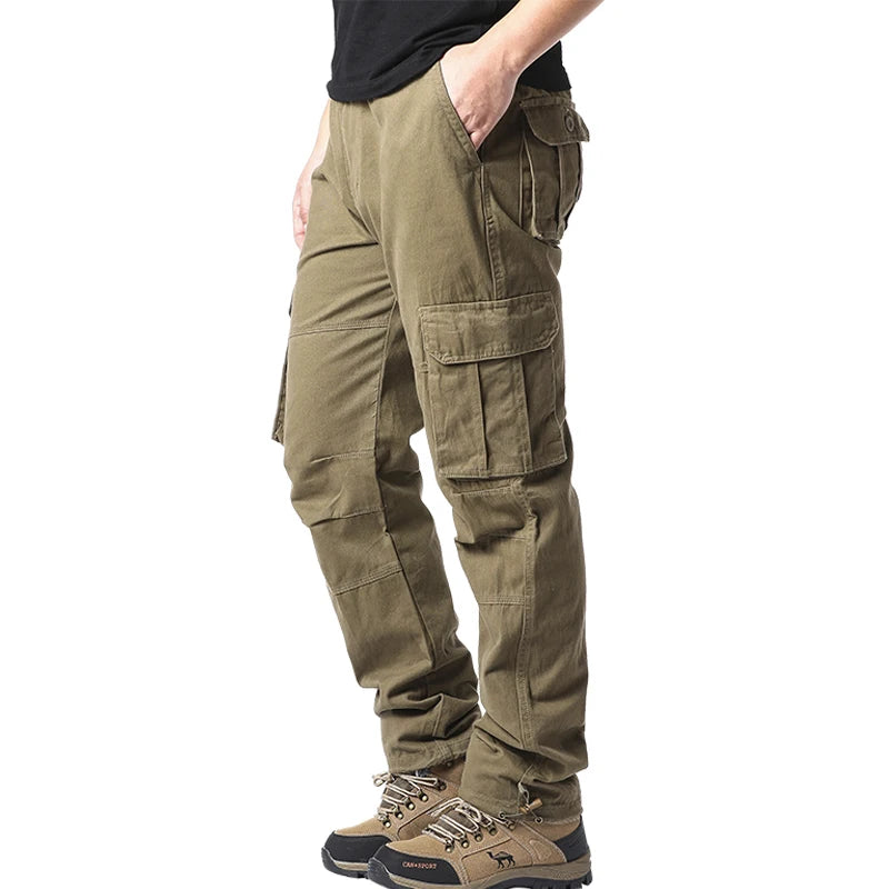 Large Pocket Loose Overalls Men&