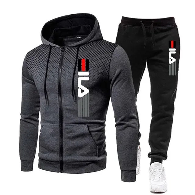 New explosive fashion trend sports suit men&