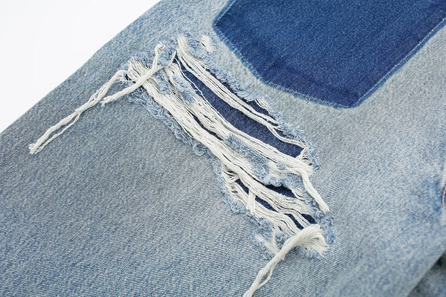 Jeans For Women 2024 Denim Solid Loose Zipper Fly Female Hole Trouser Pockets Wild Basic Commute Woman Wide Leg Long Pant