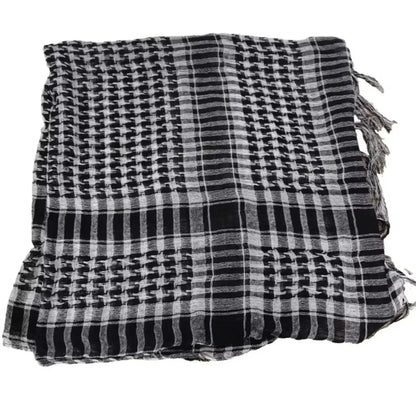 Arabic Scarf Large Arab Shemagh Headscarf with Tassel Costume Desert Scarf Head Neck Scarf for Men Women new Scarf &amp;Wrap