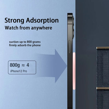 2025 New Universal Magnetic Metal Plate Ring Holder For iPhone 16 15 14 Magnet Wall Mobile Phone Holder Magnetic Car Phone Stand