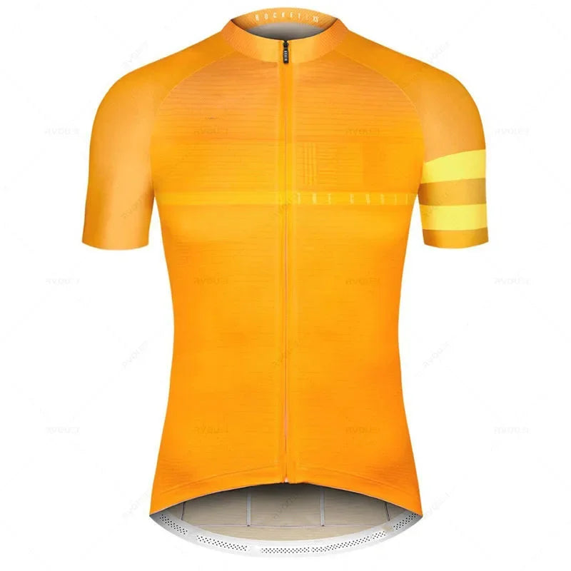 Spain Team Bicycle Wear MTB Cycling Clothing Bike Uniform Short Sleeve Cycle Shirt Racing Cycling Jersey Ropa Ciclismo Hombre
