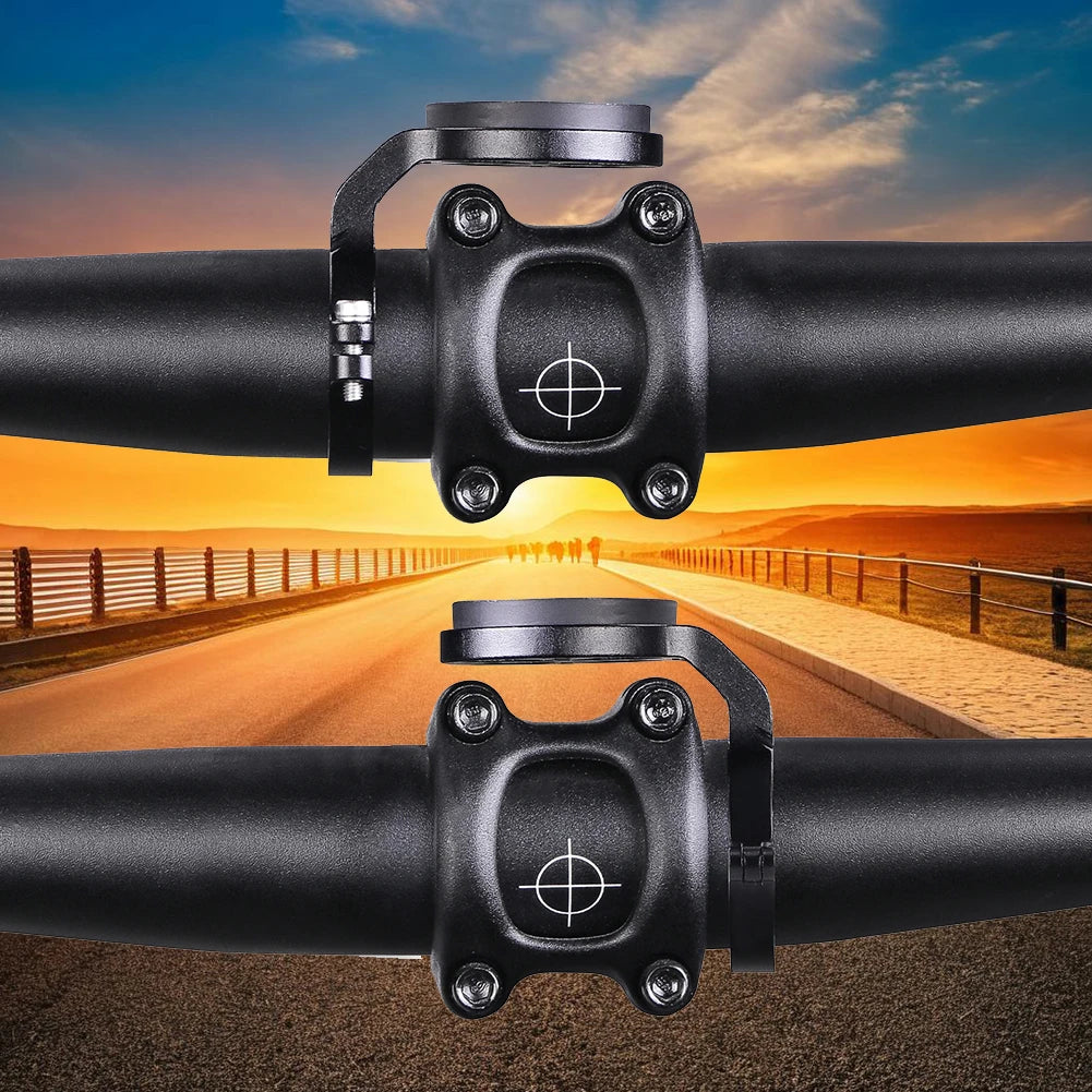 Aluminium Alloy Double-sided Bike Computer Mount MTB Road Bike Code Meter Fixing Base For Garmin/Wahoo/Bryton/XOSS/IGPSPORT