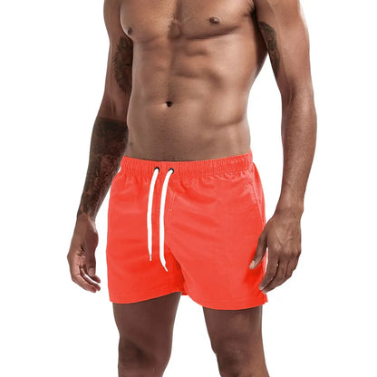 Men Swimming Beach Wear Shorts Board Mens Swimwear Boarding Board  GYM Running Pants Swimsuit Swim suit Short  Homme Zwem
