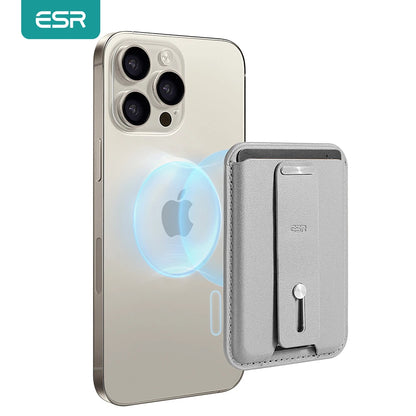 ESR for MagSafe Wallet with Find My Functionality 5 Cards Holder Strong Magnetic Wallet for iPhone 16/15/14/13/12 Series