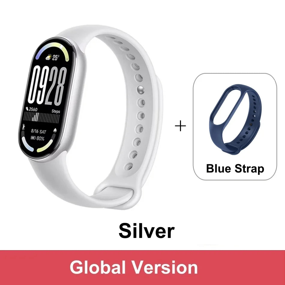 Xiaomi Mi Smart Band 10 Global Version 1.72" AMOLED Health Monitoring 21 Day Battery 5ATM Waterproof Smartwatch Sports Bracelet