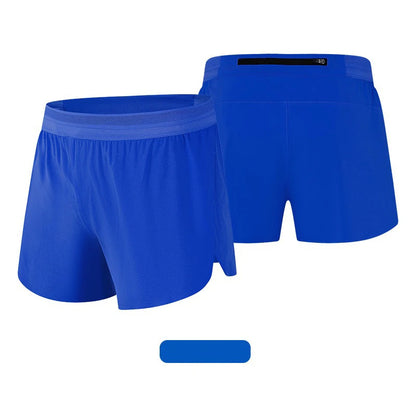 Men Marathon Racing Gym Sports Shorts Anti-escaping Lining Quick Dry Workout Training Fitness Jogging Short  Arrow Pants