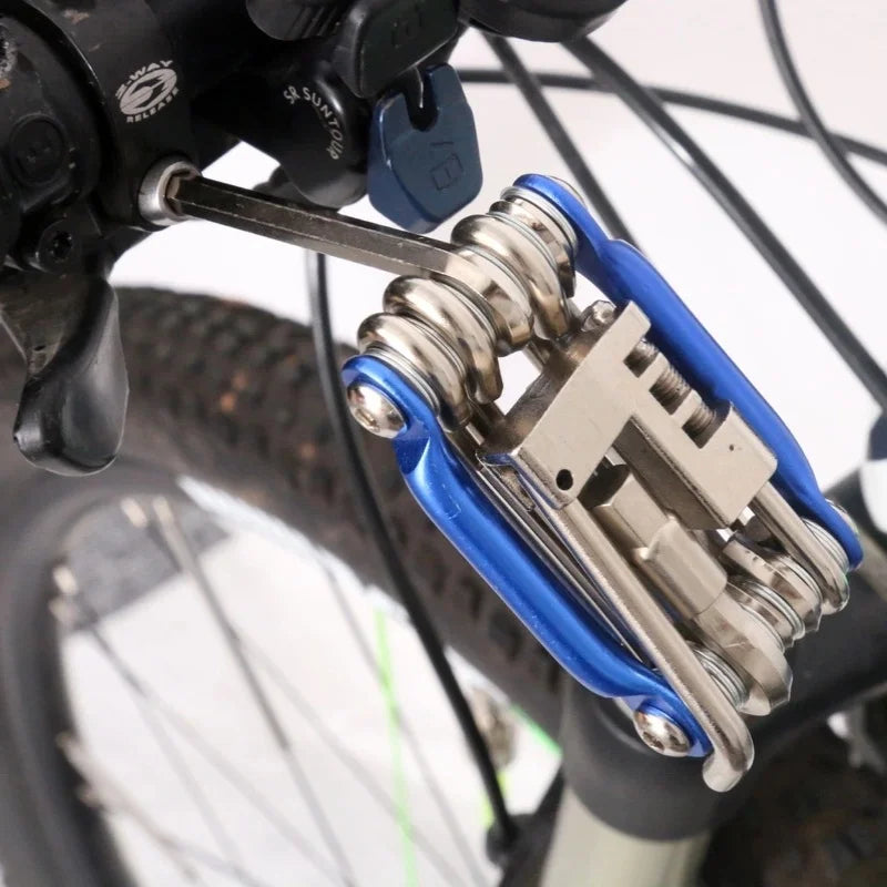 WEST BIKING 11 in 1 Bicycle Repair Tool Multifunction Bicycle Repair Set MTB Road Bike Repair Tools Kit Wrench Screwdriver