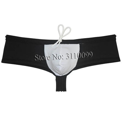 Mens Hipster Swimwear Brazilian Bikini Cut Surf Board Shorts Briefs Underwear