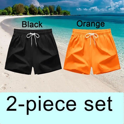 Swim Trunks Swim Shorts for Men Quick Dry Board Shorts Bathing Suit Breathable Drawstring With Pockets for Surfing Beach Summer