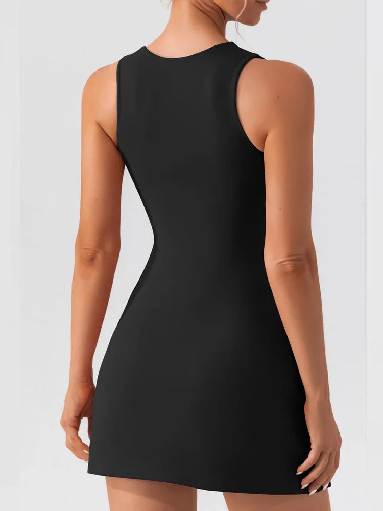 2025 New Fashion Sexy Slim Fit Party Strap Dress Summer Y2k Solid Color Mini Slip Dress Elegant Sleeveless Evening Dresses