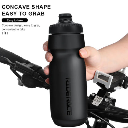 RIDERACE Sports Water Bottle 550ML 650ML PP5 Ultra-Light Outdoor Running Cycling Squeeze Mug Bicycle Kettle Portable Bike Cup