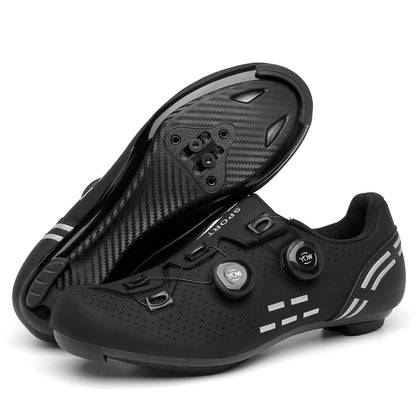 Mens Cycling Shoes Anti-slip Mountain Bike Shoes Unisex Road Cycling Sneakers Racing Shoes Outdoor Womens Bicycle Sneakers Mtb