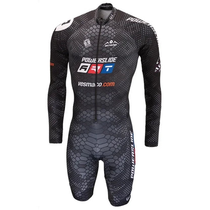 Powerslide Inline Racing Skin Suit 2023 Team Custom Racing Speed Inline Roller Skate Triathlon Sets Ciclismo Schaatsen Jumpsuit