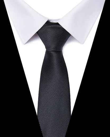 High-quality Wedding Ties For Men Fashion New Style Blue Strip Print Neckties Daily Office Apparel Accessories Gift For Man