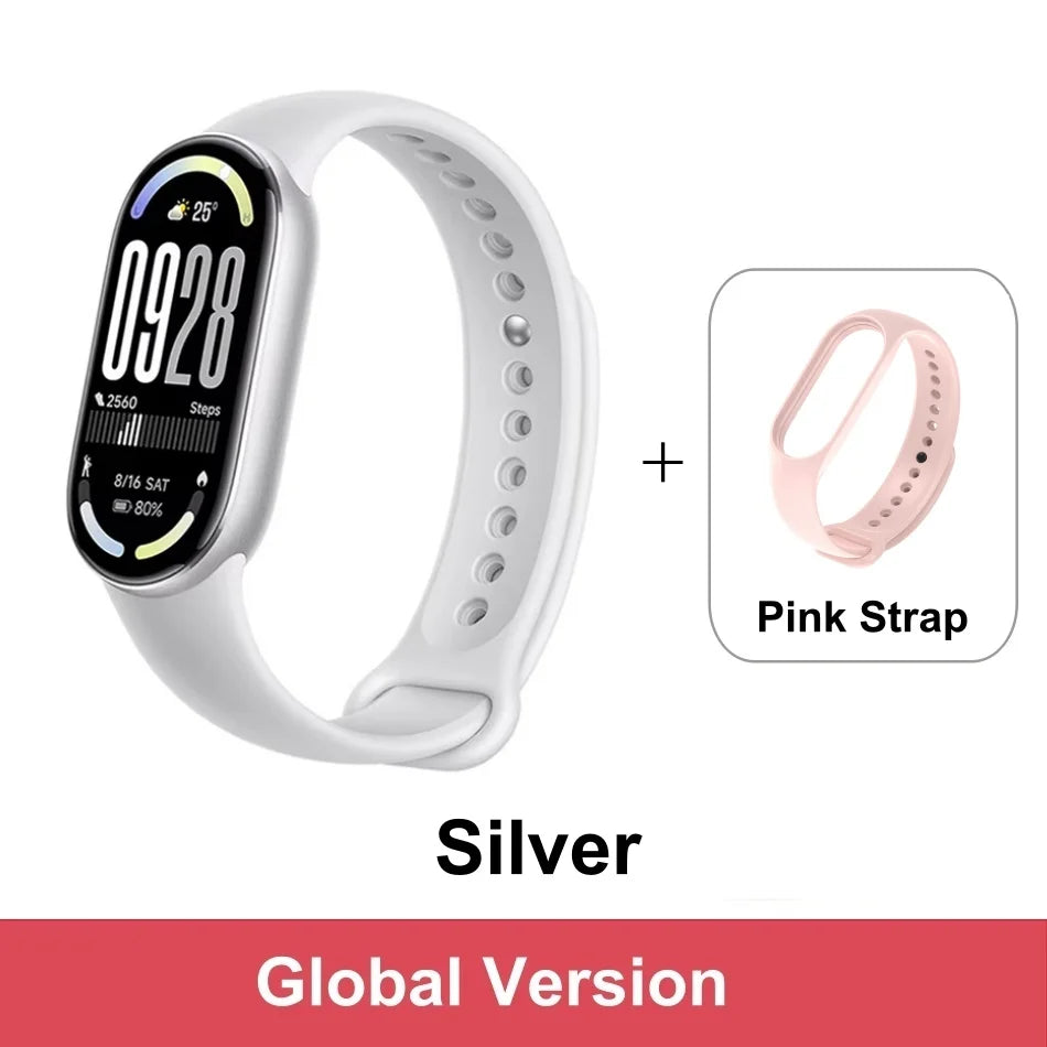 Xiaomi Mi Smart Band 10 Global Version 1.72" AMOLED Health Monitoring 21 Day Battery 5ATM Waterproof Smartwatch Sports Bracelet
