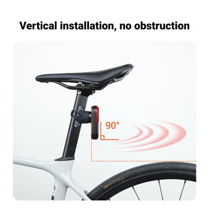 COOSPO TR70 Radar Tail Light Smart Bike Taillight Brake Warning IP67 Waterproof Cycling Rear Light 7 Light Modes Tail Lamp