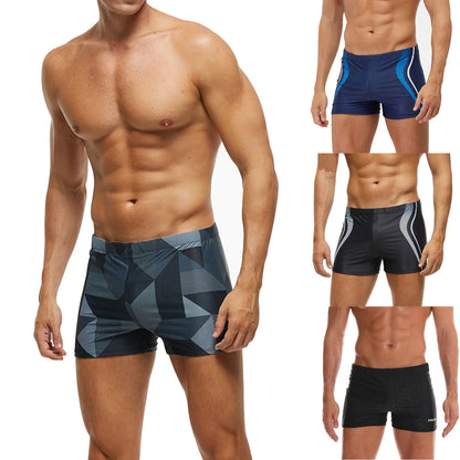 Men Swimwear Brazilian Traditional Cut Swimsuits Swim Bikini Surf Boxer Briefs Board Shorts Trunks printed Sunga