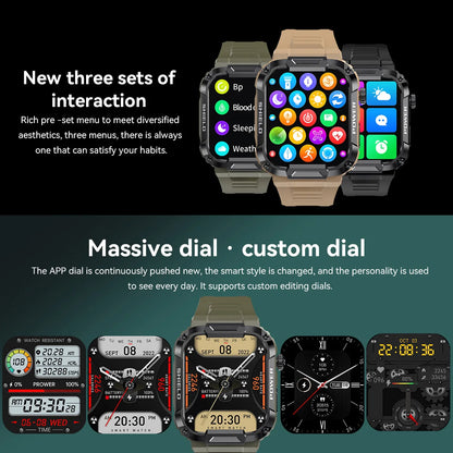 Original Smart Watch Men GPS Tracker Wireless Call Fitness Hours Waterproof Sport Smartwatch for Women Android IOS Phones 2025