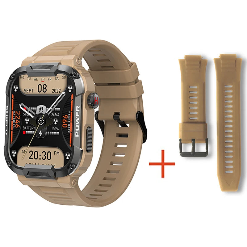 Original Smart Watch Men GPS Tracker Wireless Call Fitness Hours Waterproof Sport Smartwatch for Women Android IOS Phones 2025