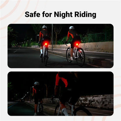 COOSPO TR70 Radar Tail Light Smart Bike Taillight Brake Warning IP67 Waterproof Cycling Rear Light 7 Light Modes Tail Lamp