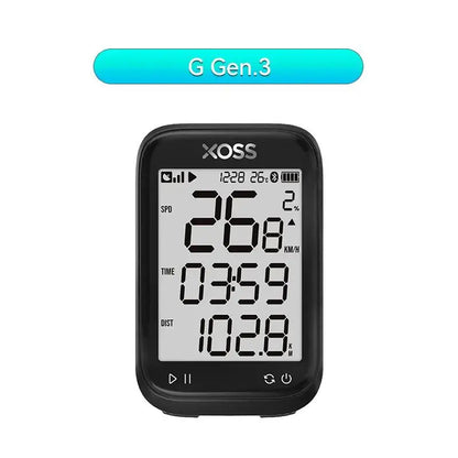 XOSS New G3 Gen3 GPS Cycling Computer Speedometer Bluetooth Tracker Waterproof Road Bicycle Cadence Speed Bicycle Odometer
