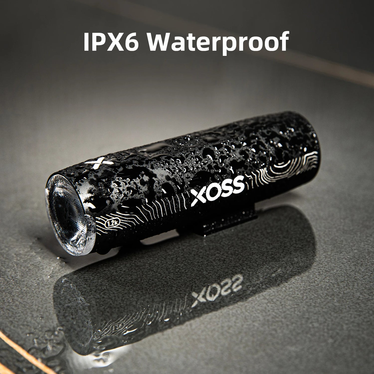 XOSS XL1200 Headlight 200-1200 Lm  Bike Light Waterproof Rechargeable Front Lamp Bicycle Light Aluminum Ultralight Flashlight