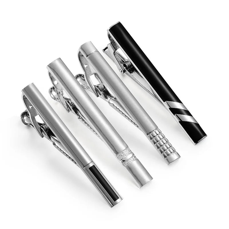 Minimalist Tie Clip For Men Tie Clip To Man Shirt Business Party Gift Box Jewelry Men&
