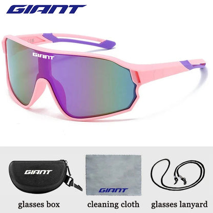 GIANT Cycling Glasses UV400 Anti Fog REVO Lenses HD Clarity MTB/Road Bike sunglasses  men and women