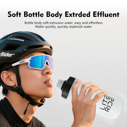 LITERIDE 610ml/710ml Bicycle Bottle MTB Road Bike Water Bottle Outdoor Sports Plastic Portable Large Capacity Drink Cycling