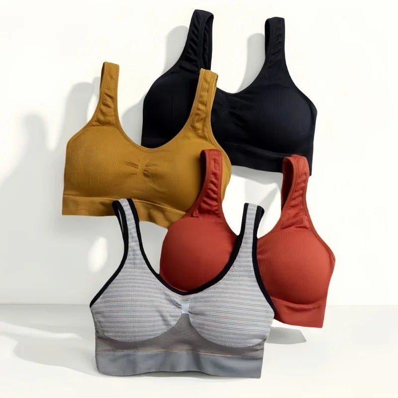 Seamless Bras Women Push-Up Bra Top Female Sport Underwear Comfort Tops Non-wire Padded Bralette Sexy Lingerie M-L Intimates
