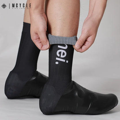 Mcycle Sport Overshoes Breathable Cycling Shoes Cover MTB Road Bike Shoes Cover PU Neoprene Waterproof Bicycle Overshoes