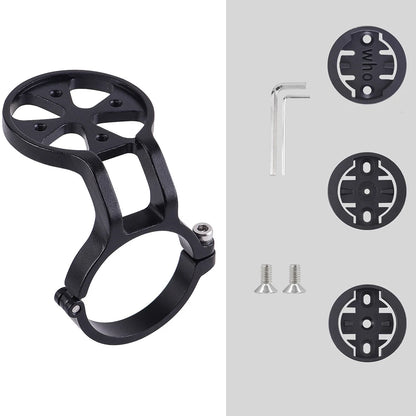 Aluminium Alloy Double-sided Bike Computer Mount MTB Road Bike Code Meter Fixing Base For Garmin/Wahoo/Bryton/XOSS/IGPSPORT