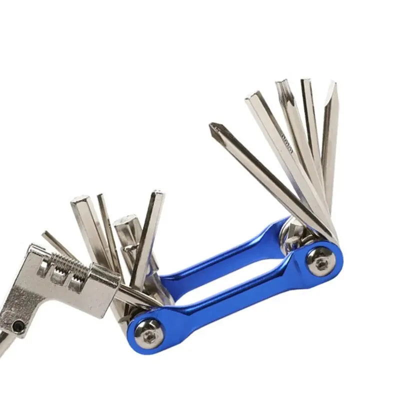 Cycling 11 in 1 Portable Multifunctional Bike Repair Tool Kit for Outdoor Bicycle Cycling