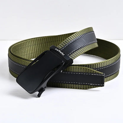3.5cm Automatic Buckle Belt Jeans Belts For Man Designer Belts Fashion Belts Man Belt Buckle Military Accessories Mens Belt