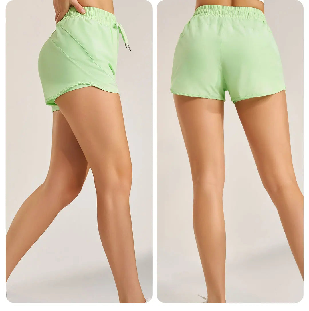 Women Sportswear Yoga shorts  Bottoms Running Shorts Gym Fitness Activewear Workout Gym Wear Ropa Deportiva Mujer