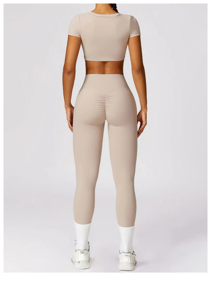 Women Leggings For Fitness High Waist Long Pants Gym Yoga Pants Women Hip Workout Push Up Scrunch Butt Tights Women Clothing