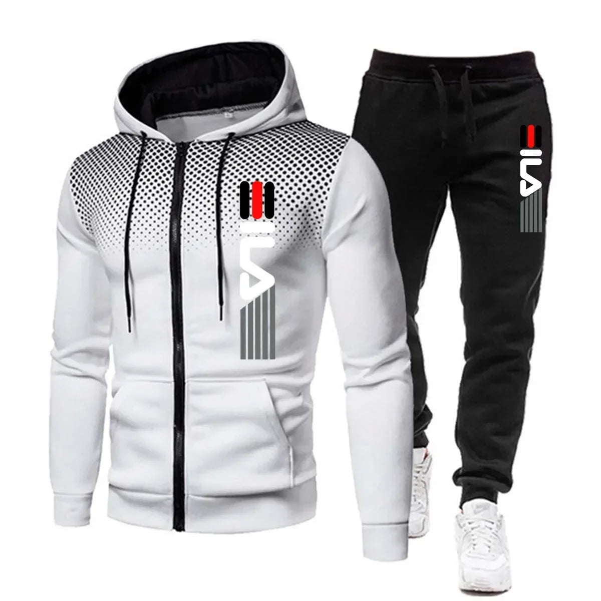 New explosive fashion trend sports suit men&