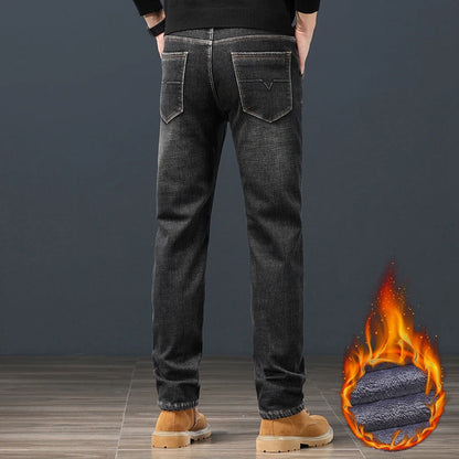 2024 Winter Warm Jeans Men&
